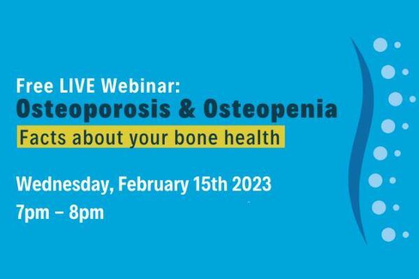 Join Our Free Live Webinar on Bone Health!